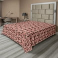 thumbnail image 1 of Ambesonne Floral Flat Sheet, Blossoming Chrysanthemums, King Size, Pink Blush, 1 of 1