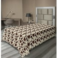 thumbnail image 1 of Ambesonne Floral Flat Sheet, Exotic Hibiscus Blooms, Twin Size, Multicolor, 1 of 1