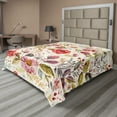thumbnail image 1 of Ambesonne Floral Flat Sheet, Flowers Roses Blooms, Queen Size, Multicolor, 1 of 1
