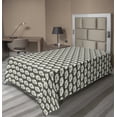 thumbnail image 1 of Ambesonne Floral Flat Sheet, Graphic Spring Blossoms Art, TwinXL Size, Grey and Pastel Green, 1 of 1