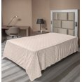 thumbnail image 1 of Ambesonne Floral Flat Sheet, Shabby Flower Motifs, TwinXL Size, Pale Blue Peach Coral, 1 of 1