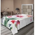 thumbnail image 1 of Ambesonne Floral Flat Sheet, Watercolor Pastel Boho, Twin Size, Multicolor, 1 of 1