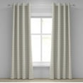 thumbnail image 1 of Ambesonne Floral Grommet Curtain, Flower Roses Buds Swirls, 50" x 96", Pale Pink Blue and Green, 1 of 6