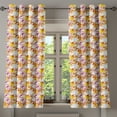 thumbnail image 1 of Ambesonne Floral Grommet Curtain, Flowers Spring Romance, 50" x 63", Multicolor, 1 of 6