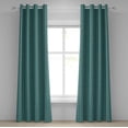 thumbnail image 1 of Ambesonne Floral Grommet Curtain, Traditional Spanish, 50" x 108", Jade Green Pale Blue Red, 1 of 6