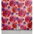 thumbnail image 1 of Ambesonne Floral Inspiration Peel & Stick Wallpaper for Home, Exotic Garden, 13"x36", Paprika Purple Rose, 1 of 5