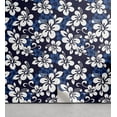 thumbnail image 1 of Ambesonne Floral Inspiration Peel & Stick Wallpaper for Home, Garden at Night, 13"x100", Dark Sky Blue Blue White, 1 of 5