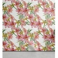 thumbnail image 1 of Ambesonne Floral Peel & Stick Wallpaper for Home, Blossom Foliage Tropical, 13"x72", Raspberry and Pistachio Green, 1 of 5