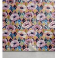 thumbnail image 1 of Ambesonne Floral Peel & Stick Wallpaper for Home, Botanical Anemone Bloom Art, 13"x100", Pink Dark Mustard Lilac, 1 of 5
