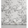 thumbnail image 1 of Ambesonne Floral Peel & Stick Wallpaper for Home, Cockatoo Parrot and Feijoa, 13"x100", Grey and White, 1 of 6