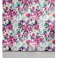 thumbnail image 1 of Ambesonne Floral Peel & Stick Wallpaper for Home, Colorful Large Roses Plot, 13"x72", Dark Magenta Teal and Green, 1 of 1