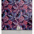 thumbnail image 1 of Ambesonne Floral Peel & Stick Wallpaper for Home, Contemporary Exotic Leaf Art, 13"x100", Plum Dark Maroon Sky Blue, 1 of 5