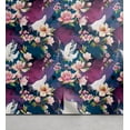 thumbnail image 1 of Ambesonne Floral Peel & Stick Wallpaper for Home, Cranes Watercolor Flowers, 13"x36", Mauve Taupe and Pale Khaki, 1 of 1