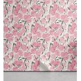 thumbnail image 1 of Ambesonne Floral Peel & Stick Wallpaper for Home, Fashion Vintage Flowers Plot, 13"x36", Pastel Pink and Dark Grey, 1 of 5