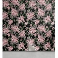 thumbnail image 1 of Ambesonne Floral Peel & Stick Wallpaper for Home, Flowers Garden Watercolor, 13"x72", Pastel Pink Hunter Green, 1 of 5