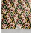 thumbnail image 1 of Ambesonne Floral Peel & Stick Wallpaper for Home, Flowers Gold Leaves Spring, 13"x100", Dried Rose and Army Green, 1 of 5