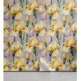 thumbnail image 1 of Ambesonne Floral Peel & Stick Wallpaper for Home, Iris Garden Themed Print, 13"x72", Purple Grey and Mustard, 1 of 1