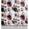 thumbnail image 1 of Ambesonne Floral Peel & Stick Wallpaper for Home, Leaves Contemporary Flowers, 13"x36", Dark Teal Multicolor Grey, 1 of 1