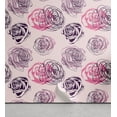 thumbnail image 1 of Ambesonne Floral Peel & Stick Wallpaper for Home, Minimalist Dots Rose Pattern, 13"x100", Dark Purple Grey Pink, 1 of 5
