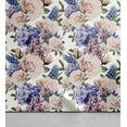 thumbnail image 1 of Ambesonne Floral Peel & Stick Wallpaper for Home, Pastel Summer Feels Roses, 13"x36", Lavender Blue and Blush, 1 of 5