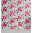 thumbnail image 1 of Ambesonne Floral Peel & Stick Wallpaper for Home, Repetitive Roses Watercolor, 13"x100", Dark Pink Mint Green, 1 of 1