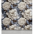 thumbnail image 1 of Ambesonne Floral Peel & Stick Wallpaper for Home, Retro Efflorescent Peonies, 13"x36", Blue Grey Taupe and Off White, 1 of 5