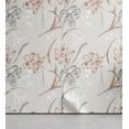 thumbnail image 1 of Ambesonne Floral Peel & Stick Wallpaper for Home, Retro Flower Minty Backdrop, 13"x72", Warm Taupe and Pale Grey, 1 of 5