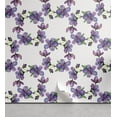 thumbnail image 1 of Ambesonne Floral Peel & Stick Wallpaper for Home, Romantic Geranium Flowers, 13"x100", Green Pale Purple and White, 1 of 5