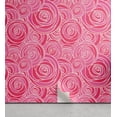 thumbnail image 1 of Ambesonne Floral Peel & Stick Wallpaper for Home, Roses Overlapping Romantic, 13"x36", Dark Coral and Soft Pink, 1 of 1