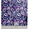 thumbnail image 1 of Ambesonne Floral Peel & Stick Wallpaper for Home, Tropical Forest Leafy Art, 13"x36", Quartz Indigo and Soft Blue, 1 of 1