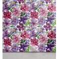 thumbnail image 1 of Ambesonne Floral Peel & Stick Wallpaper for Home, Vintage Atmosphere Flowers, 13"x100", Lilac Indigo and Magenta, 1 of 5