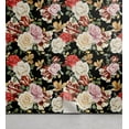 thumbnail image 1 of Ambesonne Floral Peel & Stick Wallpaper for Home, Vintage Bouquet Roses Lilium, 13"x100", Ivory Coral and Laurel Green, 1 of 1