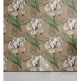 thumbnail image 1 of Ambesonne Floral Peel & Stick Wallpaper for Home, Wildflower Illustration Art, 13"x72", Cocoa Jade Green Beige, 1 of 5