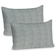 thumbnail image 1 of Ambesonne Floral Pillow Sham 2 Pack, Basic Flower Leaves Branches, 26"x20", Dimgray Multicolor, 1 of 3