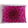 thumbnail image 1 of Ambesonne Floral Pillow Sham, Fresh Bloom Petal Nature, 26" X 20", Magenta, 1 of 2