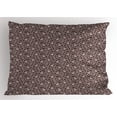 thumbnail image 1 of Ambesonne Floral Pillow Sham, Lacy Texture Inspiration, 36" X 20", Mauve Taupe Pale Mauve, 1 of 2