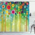 thumbnail image 1 of Ambesonne Floral Shower Curtain, Abstract Art Dandelion, 69"Wx84"L, Multicolor, 1 of 3