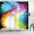 thumbnail image 1 of Ambesonne Floral Shower Curtain, Book Rainbow, 69"Wx84"L, Multicolor, 1 of 5