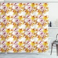 thumbnail image 1 of Ambesonne Floral Shower Curtain, Flowers Spring Romance, 69"Wx84"L, Multicolor, 1 of 5