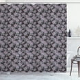 thumbnail image 1 of Ambesonne Floral Shower Curtain, Hydrangea Bouquets Leaves, 69"Wx70"L, Taupe Mauve, 1 of 1
