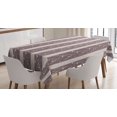 thumbnail image 1 of Ambesonne Floral Tablecloth Rectangular Table Cover, Earthen Toned Autumn, 60"x90", Dried Rose Warm Taupe, 1 of 3