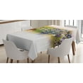 thumbnail image 1 of Ambesonne Floral Tablecloth Rectangular Table Cover, Romance Flowers Bouquet, 60"x84", Multicolor, 1 of 3