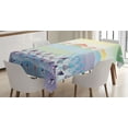 thumbnail image 1 of Ambesonne Floral Tablecloth Rectangular Table Cover, Spring Sky with Stars, 60"x90", Multicolor, 1 of 4