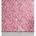 thumbnail image 1 of Ambesonne Floral Themed Peel & Stick Wallpaper for Home, Dreamy Watercolor Art, 13"x100", Mint Green Hot Pink Rose, 1 of 1