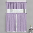 thumbnail image 1 of Ambesonne Floral Valance & Curtain, Mauve Swirling Forms Pattern, 55"x30", Mauve, 1 of 7