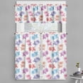 thumbnail image 1 of Ambesonne Floral Valance & Curtain, Romantic Blossoming Nature, 55"x36", Multicolor, 1 of 6