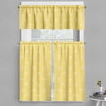 thumbnail image 1 of Ambesonne Floral Valance & Curtain, Soft Tone Small Flowers, 55"x45", White Pastel Yellow, 1 of 7