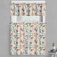 thumbnail image 1 of Ambesonne Floral Valance & Curtain, Spring Garden Cartoon Petals, 55"x45", Multicolor, 1 of 6