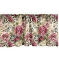 thumbnail image 1 of Ambesonne Floral Valance Pack of 2, Motley Spring Flowers Leaves, 54"X12", Multicolor, 1 of 1