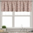 thumbnail image 1 of Ambesonne Floral Valance Pack of 2, Spring Petals Blossoms, 54"X18", Mauve Salmon Dried Rose, 1 of 2